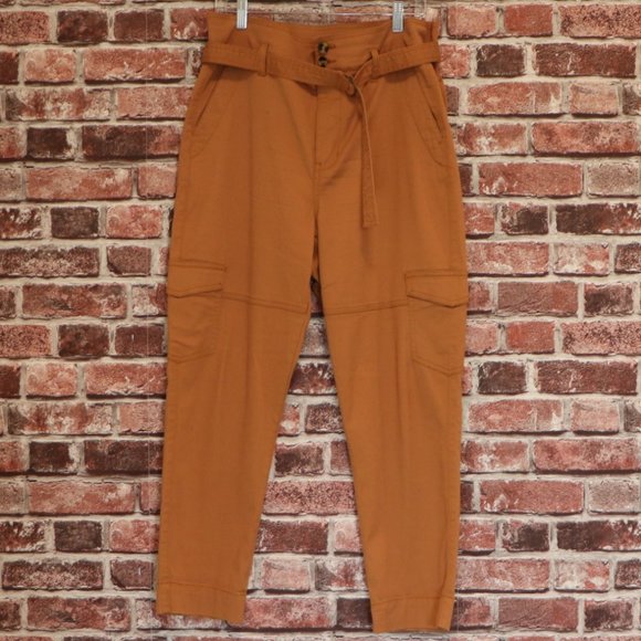 Cabi Paper Bag Cargo trouser pant Spring 2022 NWT size 8 - Picture 2 of 8